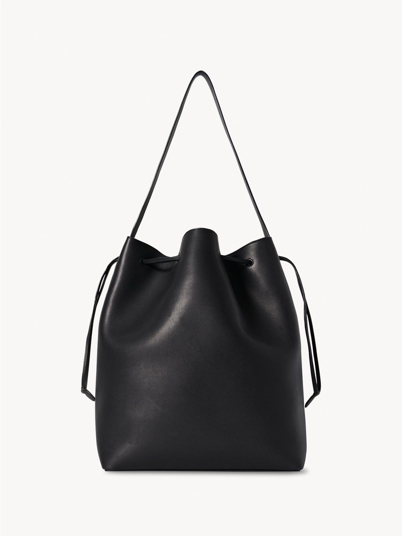 The Row Belvedere Black Shoulder Bag